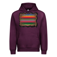 Mauve Wine serape background Urban Hoodie - BarkalooDesign