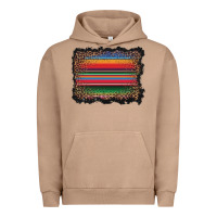 Pigment Burro serape background Urban Hoodie - BarkalooDesign