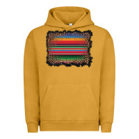 Pigment Peanut Butter serape background Urban Hoodie - BarkalooDesign