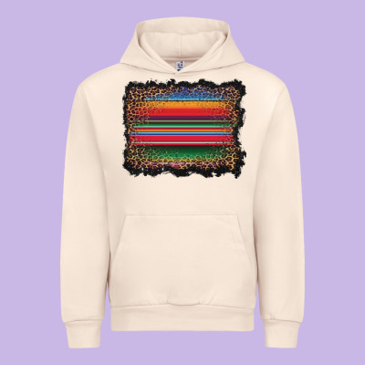 Serape Background Urban Hoodie Designed By Barkaloodesign