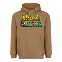 Toasted Coconut blessed nana Heavyweight Hoodie - Zillion Design Studio