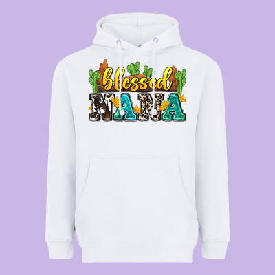 Blessed Nana Heavyweight Hoodie Designed By Zillion Design Studio