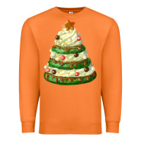 Carrot white christmas cookie cake Premium Sweatshirt - FaDigitalArtStudio