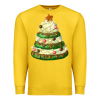 Lemon white christmas cookie cake Premium Sweatshirt - FaDigitalArtStudio
