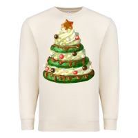 Sandshell white christmas cookie cake Premium Sweatshirt - FaDigitalArtStudio