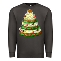 Smoke white christmas cookie cake Premium Sweatshirt - FaDigitalArtStudio