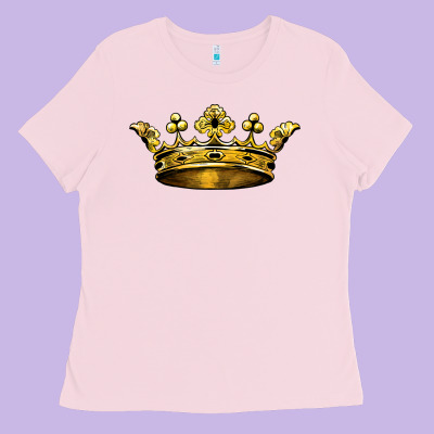 Crown Ladies Tee Designed By Barkaloodesign