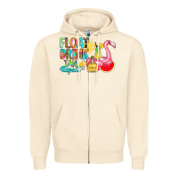 Sandshell float drink tan repeat Zipper Hoodie - RanaPortraitStore