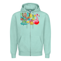 Seafoam float drink tan repeat Zipper Hoodie - RanaPortraitStore