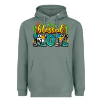 Sage blessed mom Heavyweight Hoodie - Zillion Design Studio