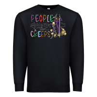 Black people give me the creeps Premium Sweatshirt - CowhideDigitalArt