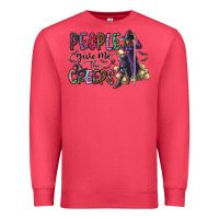 Cardinal people give me the creeps Premium Sweatshirt - CowhideDigitalArt