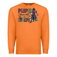 Carrot people give me the creeps Premium Sweatshirt - CowhideDigitalArt