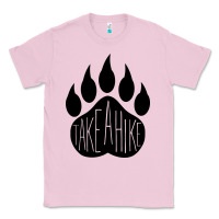 Bubblegum Pink take a hike Classic Tee - Unal Design