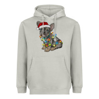 Moon Dust christmas french bulldog Heavyweight Hoodie - RanaPortraitStore