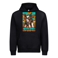 Black western pig garden Urban Hoodie - LillyAllenDesigns