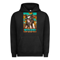 Pigment Black western pig garden Urban Hoodie - LillyAllenDesigns