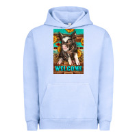 Pigment Grape Ice western pig garden Urban Hoodie - LillyAllenDesigns