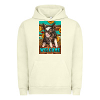Pigment Pistachio western pig garden Urban Hoodie - LillyAllenDesigns