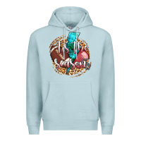 Blue Mist tis the season football helmet Premium Hoodie - AdoDesignShop