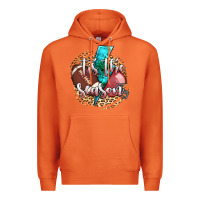 Carrot tis the season football helmet Premium Hoodie - AdoDesignShop