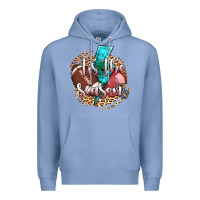 Colony Blue tis the season football helmet Premium Hoodie - AdoDesignShop