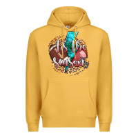 Mustard tis the season football helmet Premium Hoodie - AdoDesignShop