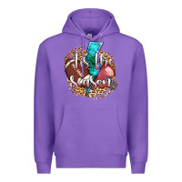 Purple tis the season football helmet Premium Hoodie - AdoDesignShop