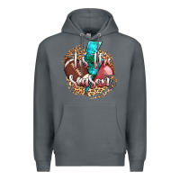 Rock tis the season football helmet Premium Hoodie - AdoDesignShop