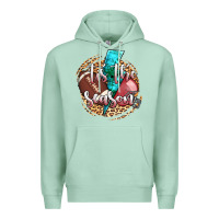 Seafoam tis the season football helmet Premium Hoodie - AdoDesignShop