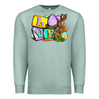 Seafoam Love Easter Day Premium Sweatshirt - CowGirlArtShop