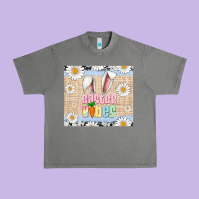 Easter Vibes Tumbler Urban Heavy Tee Designed By Artiststas