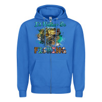 True Royal i'd rather be fishing Zipper Hoodie - RanaPortraitStore