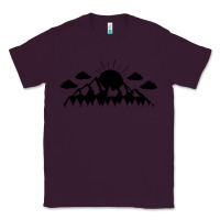 Plum Mountain Classic Tee - Unal Design