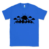 True Royal Mountain Classic Tee - Unal Design
