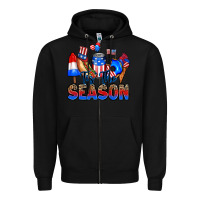 Black tis' the season Zipper Hoodie - RanaPortraitStore