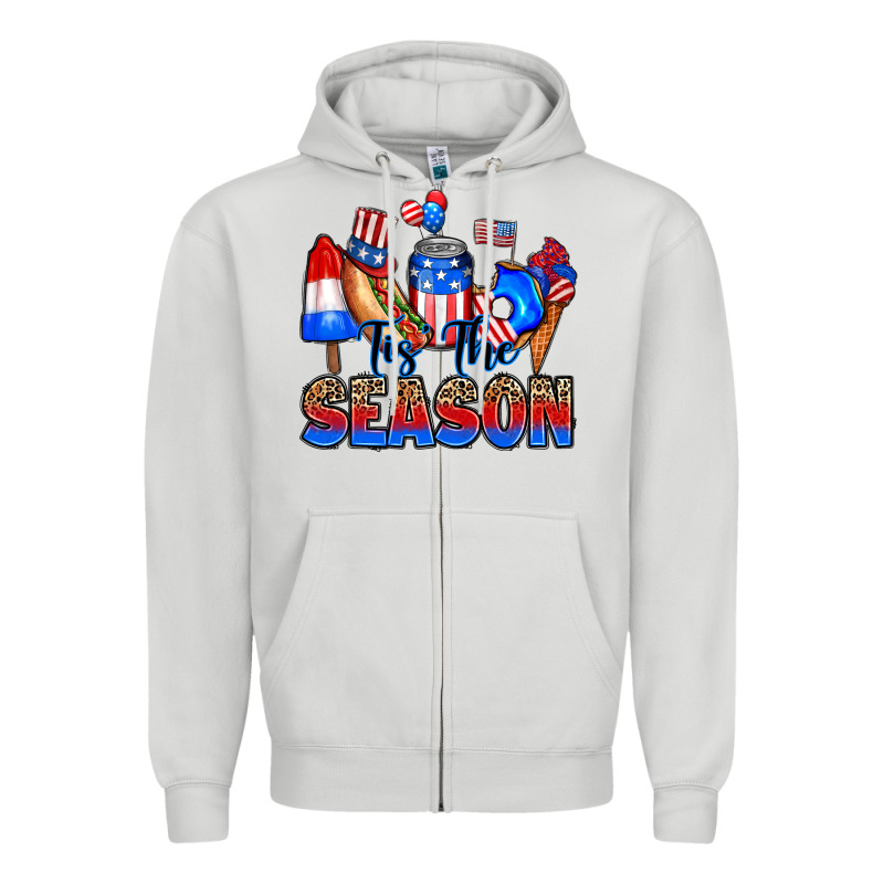 Tis' The Season Zipper Hoodie by RanaPortraitStore | Teevron