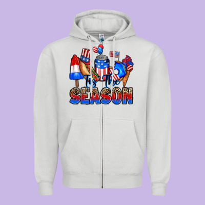 Zipper Hoodie tis' the season