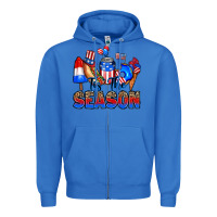 True Royal tis' the season Zipper Hoodie - RanaPortraitStore