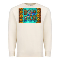 Sandshell boom bitch get out the way skinny metal can holder Premium Sweatshirt - HRA Design Shop