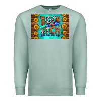 Seafoam boom bitch get out the way skinny metal can holder Premium Sweatshirt - HRA Design Shop