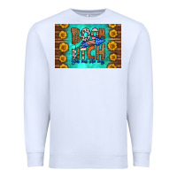 Boom Bitch Get Out The Way Skinny Metal Can Holder Premium Sweatshirt | Teevron