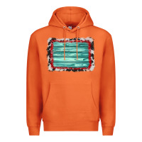 Carrot cowhide bandana wood background Premium Hoodie - AdoDesignShop