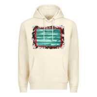 Sandshell cowhide bandana wood background Premium Hoodie - AdoDesignShop