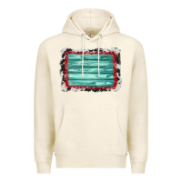 Tofu cowhide bandana wood background Premium Hoodie - AdoDesignShop