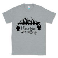 Heather Grey Mountains Classic Tee - Unal Design