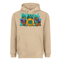 Mushroom blessed mom sunflower Heavyweight Hoodie - Zillion Design Studio