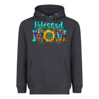 Smoke blessed mom sunflower Heavyweight Hoodie - Zillion Design Studio