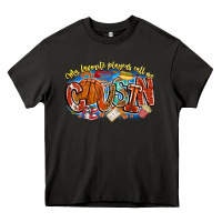Asphalt my favorite players call me cousin basketball Heavy Core Tee - CowhideDigitalArt