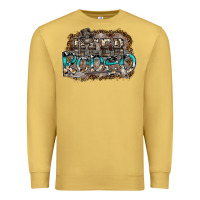 Antique Gold deer rodeo Premium Sweatshirt - SublimationCraftShop